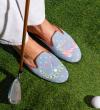 bypaige+needlepoint+mule+in+golf
