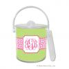 boatman+geller+personalized+ice+bucket+in+greek+key+band+pink+pattern