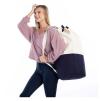 personalized+laundry+duffel+in+navy