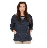 Navy And White Dot