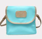 Ocean Blue Coated Canvas