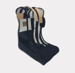 Navy Coated Canvas