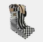 Houndstooth Coated Canvas