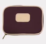 Burgandy Coated Canvas