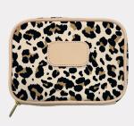 Nautral Leopard Coated Canvas
