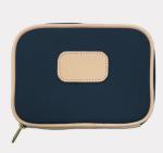Navy Coated Canvas