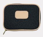 Dark Leopard Coted Canvas