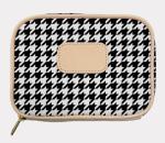 Houndstooth Coated Canvas