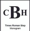 Times Roman Monogram