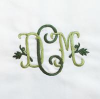 Embroidery Bingham Vine Shaded