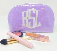  Walker Valentine Small Round Zip Cosmetic Case 7" by 4.5"
