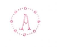 Embroidery Coco Daisy  Single Letters
