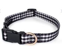 Gingham Black