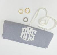 Walker Valentine Carlyle Jewelry Roll Organizer