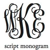 Script Monogram
