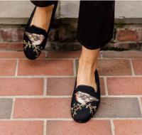 By Paige Ladies Robin Needlepoint Loafers Hand