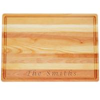 Personalized Wooden Cutting Board Large Master
