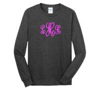 Monogrammed Preppy Long Sleeve T Shirt