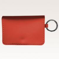 Cherry Red Leather