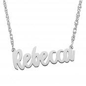 Sterling Silver With Rhodium Plating (white)