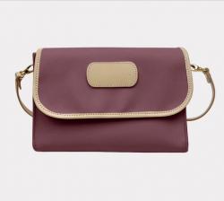 Burgandy Coated Canvas