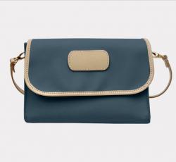 French Blue Coated Canvas
