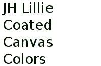 Jh Lillie Coated Canvas Colors