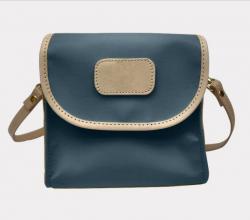 French Blue Coated Canvas