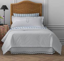 Matouk Dakota Scalloped Bedding Matouk Dakota Scalloped Bedding NULL