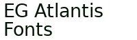 Eg Atlantis Fonts 