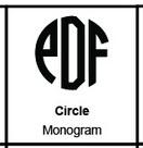 Circle Monogram