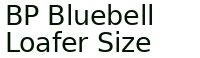 Bp Bluebell Loafer Size