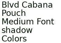 Blvd New Ink Shadow Color 2nd Choice