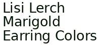 Lisi Lerch Marigold Earring Colors