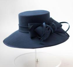 Navy Derby Hat