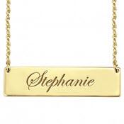 Sterling Silver With Yellow Gold Plating