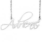 Sterling Silver With Rhodium Plating (white)