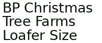Bp Christmas Tree Farms Loafer Size