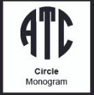 Circle Monogram