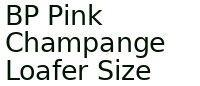 Bp Pink Champange Loafer Size