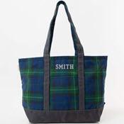 Blue Plaid & Slate