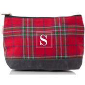 Red Plaid & Slate