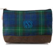 Blue Plaid & Olive