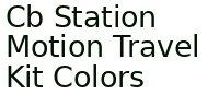 Cb Station Motion Travel Kit Colors
