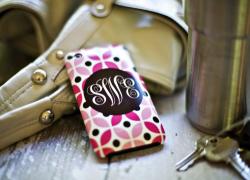 Monogrammed Iphone Cases 3G/3GS and Iphone 4 (AT&T and Verizon), Ipod Touch  Gallery_208 