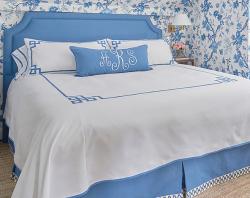 Jane Wilner Monogrammed Bed Linens Jane Wilner Monogrammed Bed Linens NULL