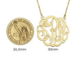 30 Mm 14kt Yellow Gold