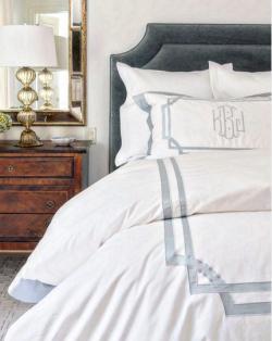 Matouk Salon Monogrammed Bedding Collection Matouk Monogrammed Salon Bedding Collection Home & Garden > Linens & Bedding > Bedding