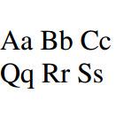 Times New Roman For Names