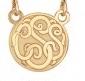 Rose Gold Plated Over Sterling Silver